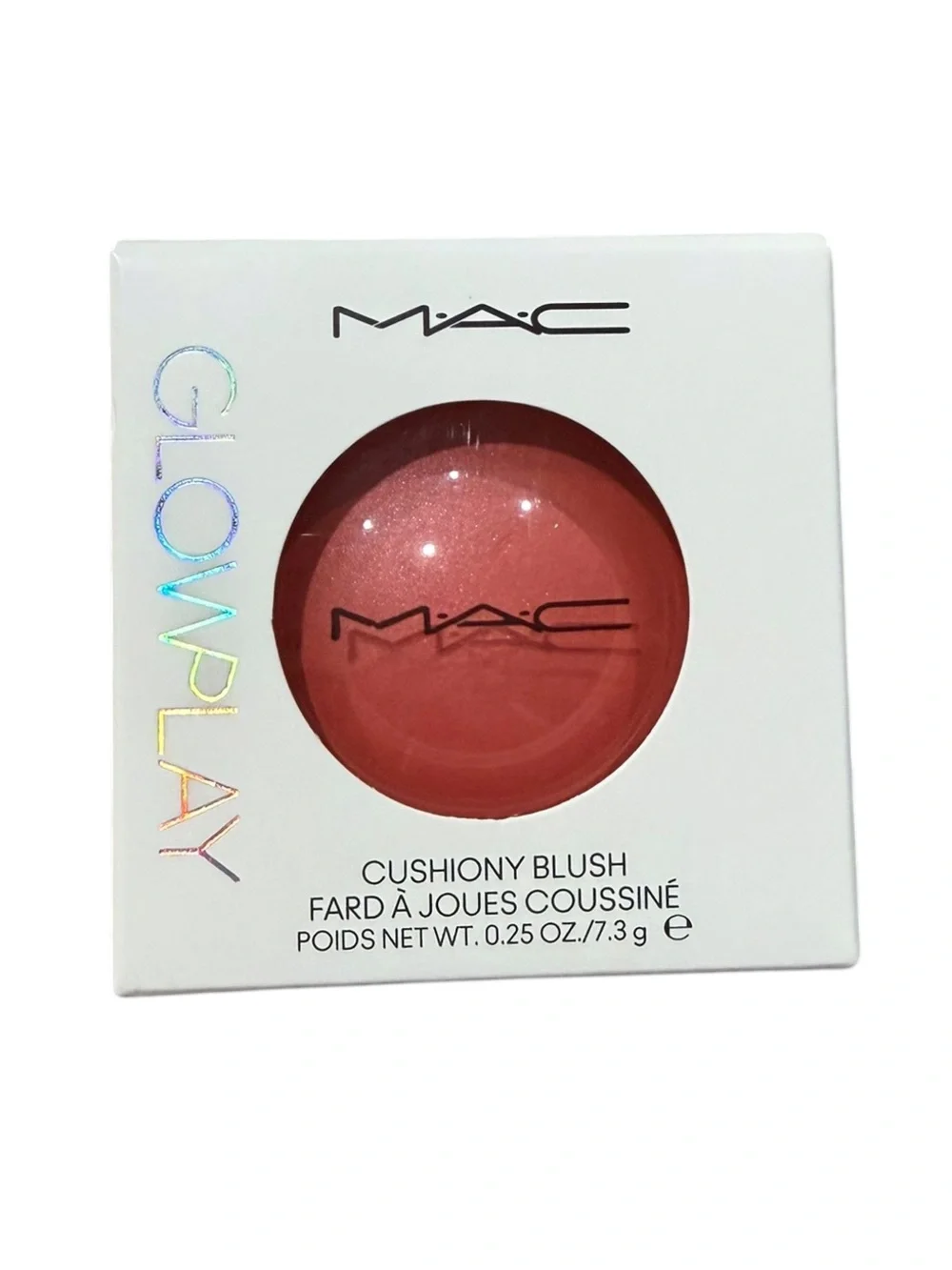 MAC Glow Play Cushiony Blush That’s Peachy New in Box